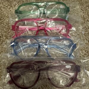 Colorful 1.50 Reading Glasses Set